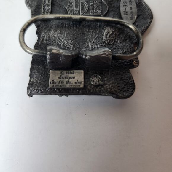 Vintage 1992 Harley-Davidson Motorcycles Belt Buckle Made In USA Harmony Design - Picture 4 of 10